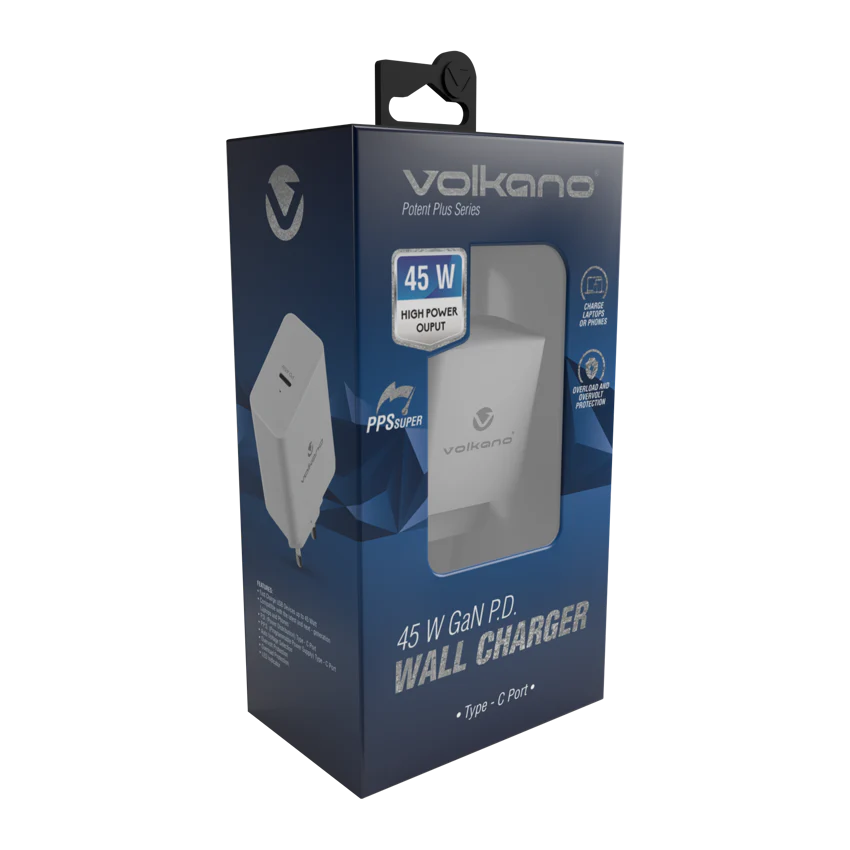 Volkano Potent Plus 45W Wall Charger